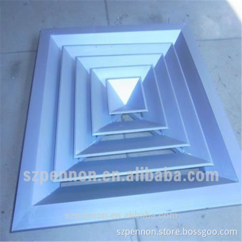 Air Conditioning Ceiling Diffuser For Suspended Ceiling